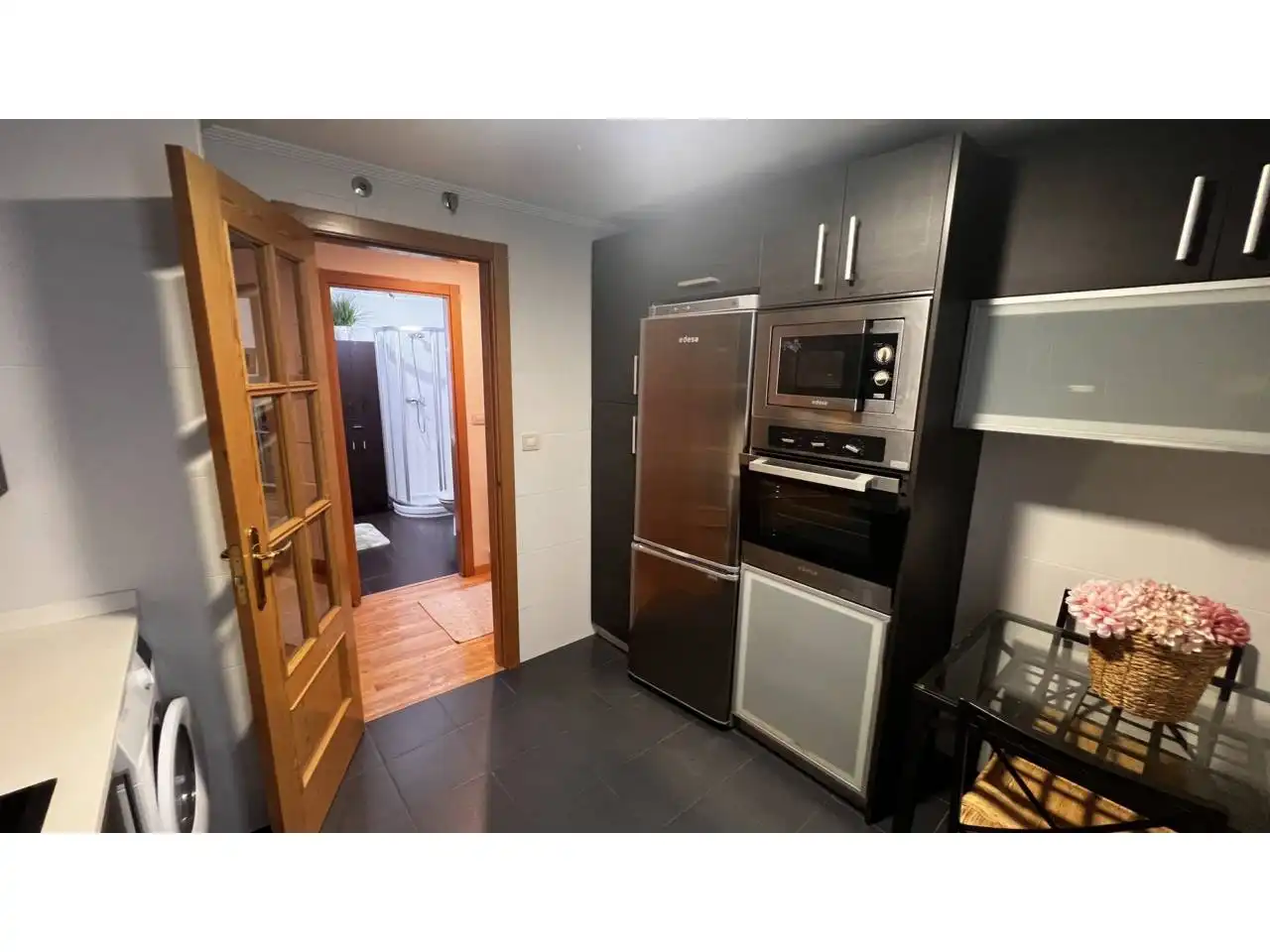 Küche von Wohnung zum Verkauf in Medina de Pomar mit Heizung, Abstellraum und Möbliert