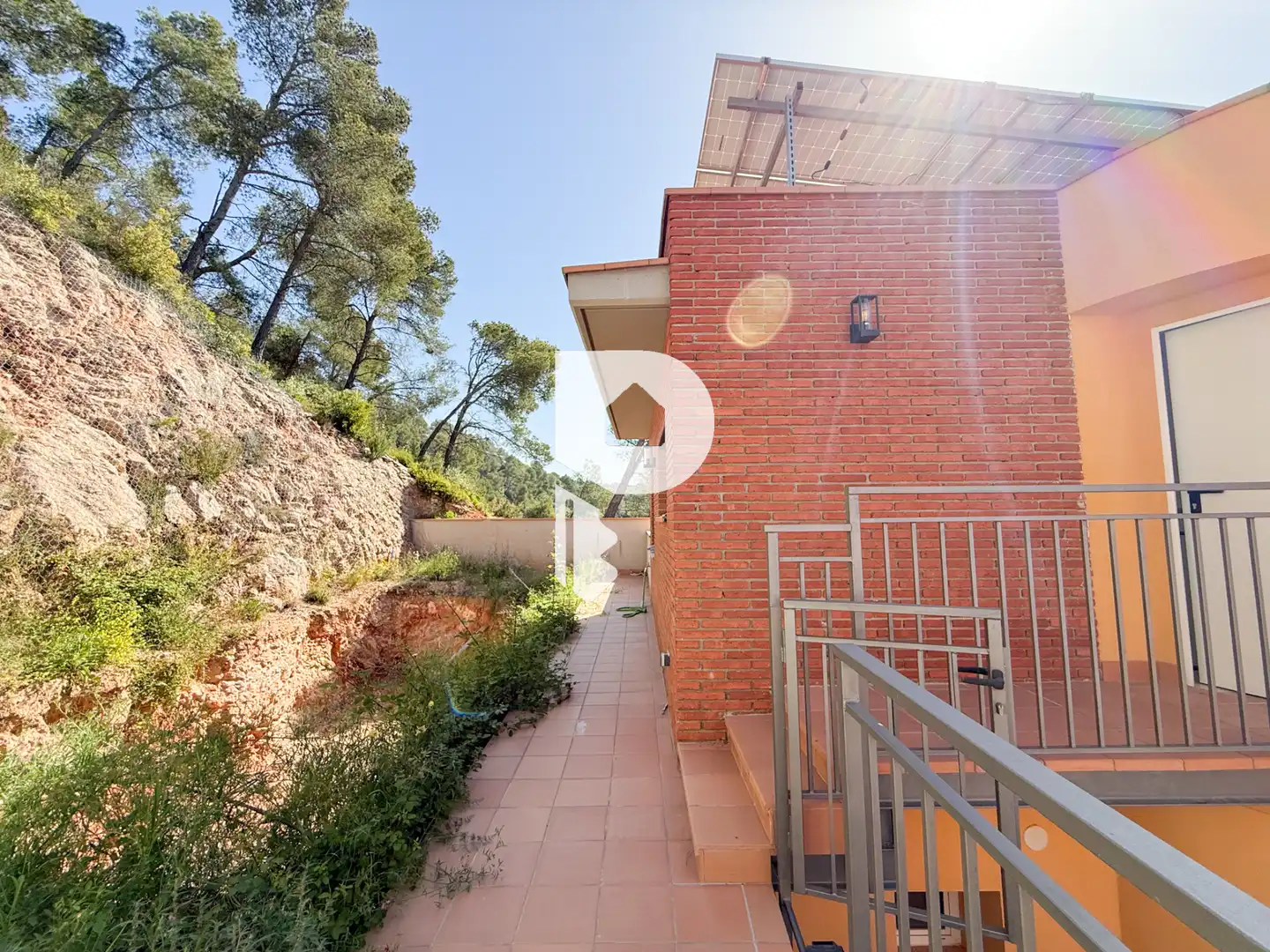 Terraza de Casa o chalet de alquiler en Vallirana con Aire acondicionado, Calefacción y Jardín privado