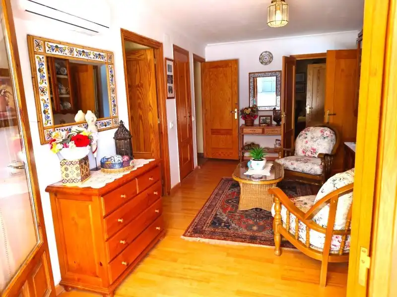 Living room of Houses for sale in Miraflores de la Sierra  with Air Conditioner, Heating and Terrace