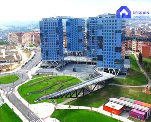 Exterior view of Flat for sale in Oviedo   with Heating, Private garden and Parquet flooring