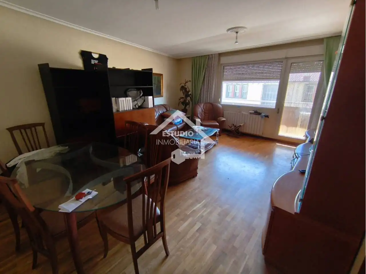 Sala de estar de Piso en venta en Mendavia con Aire acondicionado, Calefacción y Parquet