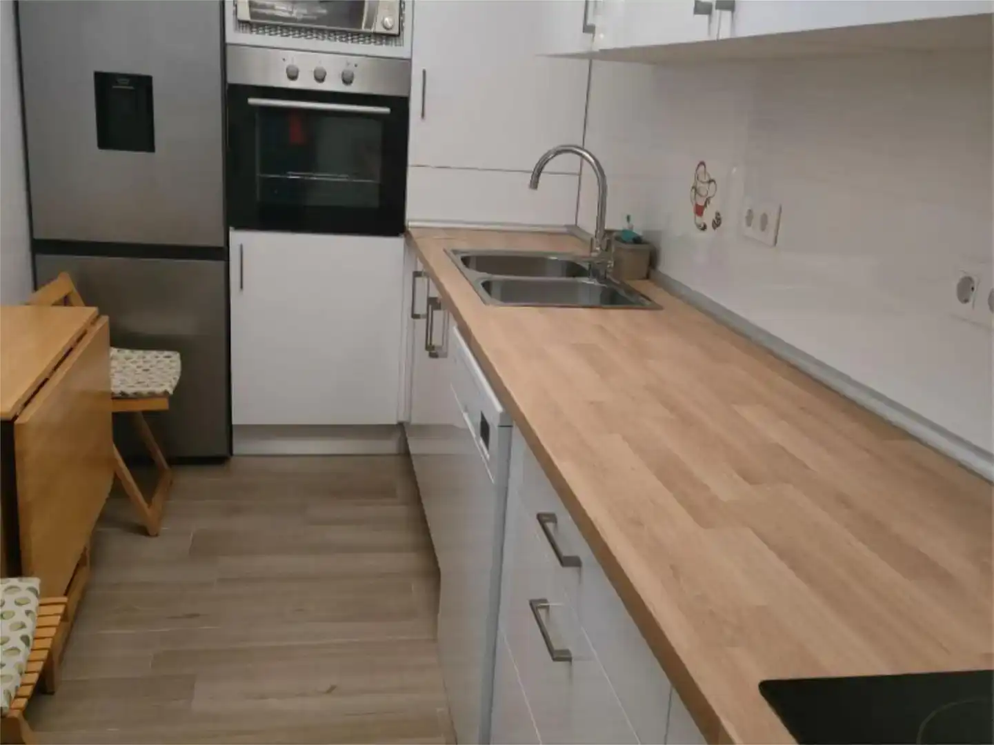 Küche von Wohnung zur Miete in Albatana mit Klimaanlage und Möbliert