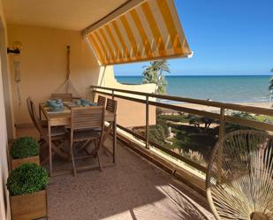 Terrace of Flat to rent in Dénia  with Air Conditioner, Heating and Terrace