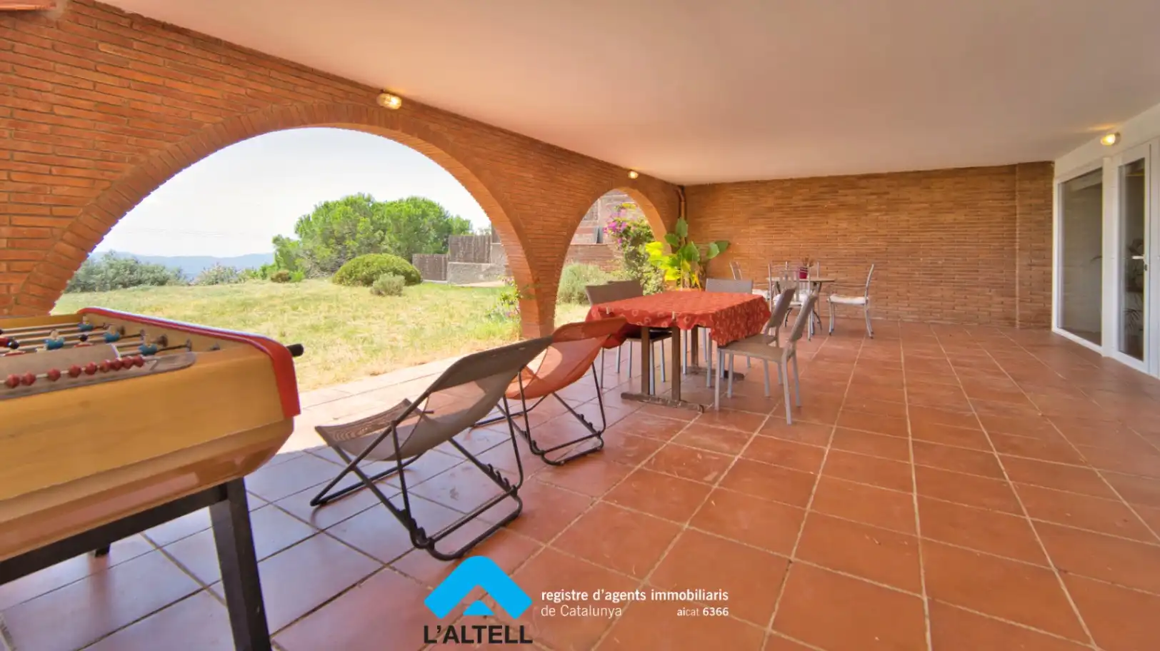 Terraza de Casa o chalet en venta en L'Ametlla del Vallès con Aire acondicionado, Calefacción y Jardín privado