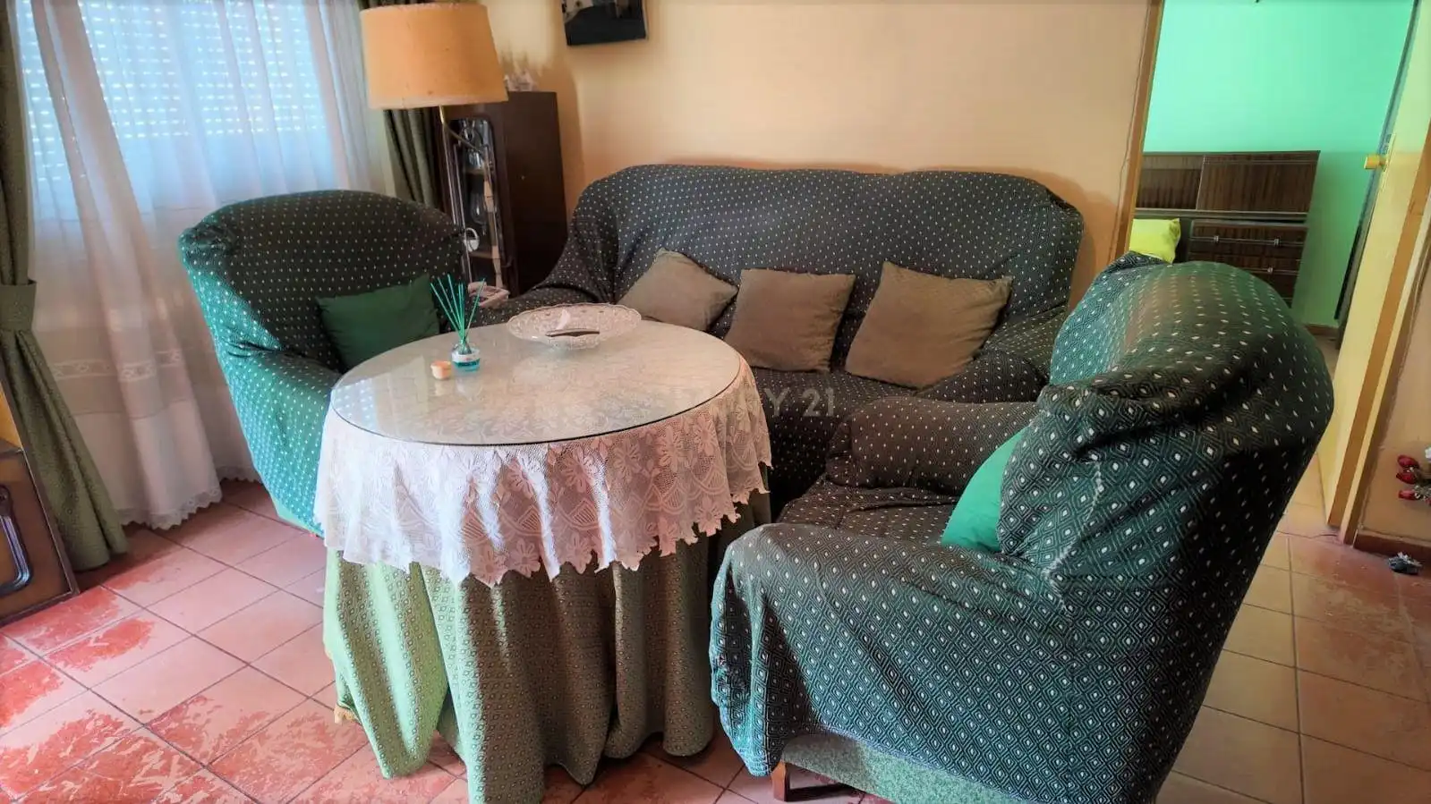 Sala de estar de Piso en venta en Cáceres