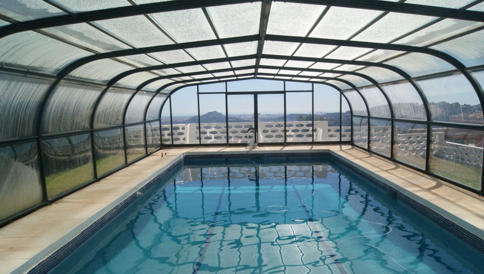 Swimming pool of House or chalet for sale in Gilet  with Heating, Storage room and Balcony