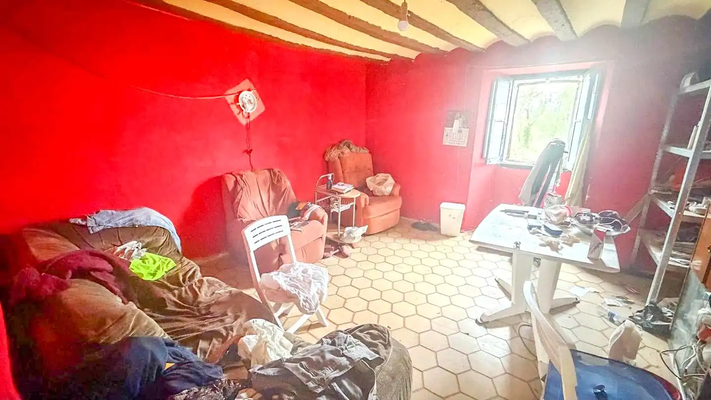 Sala de estar de Casa o chalet en venta en Lapoblación, Navarra