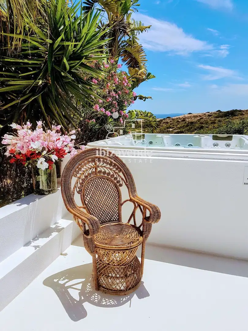 Terrace of Houses for sale in Santa Eulària des Riu  with Air Conditioner, Private garden and Terrace