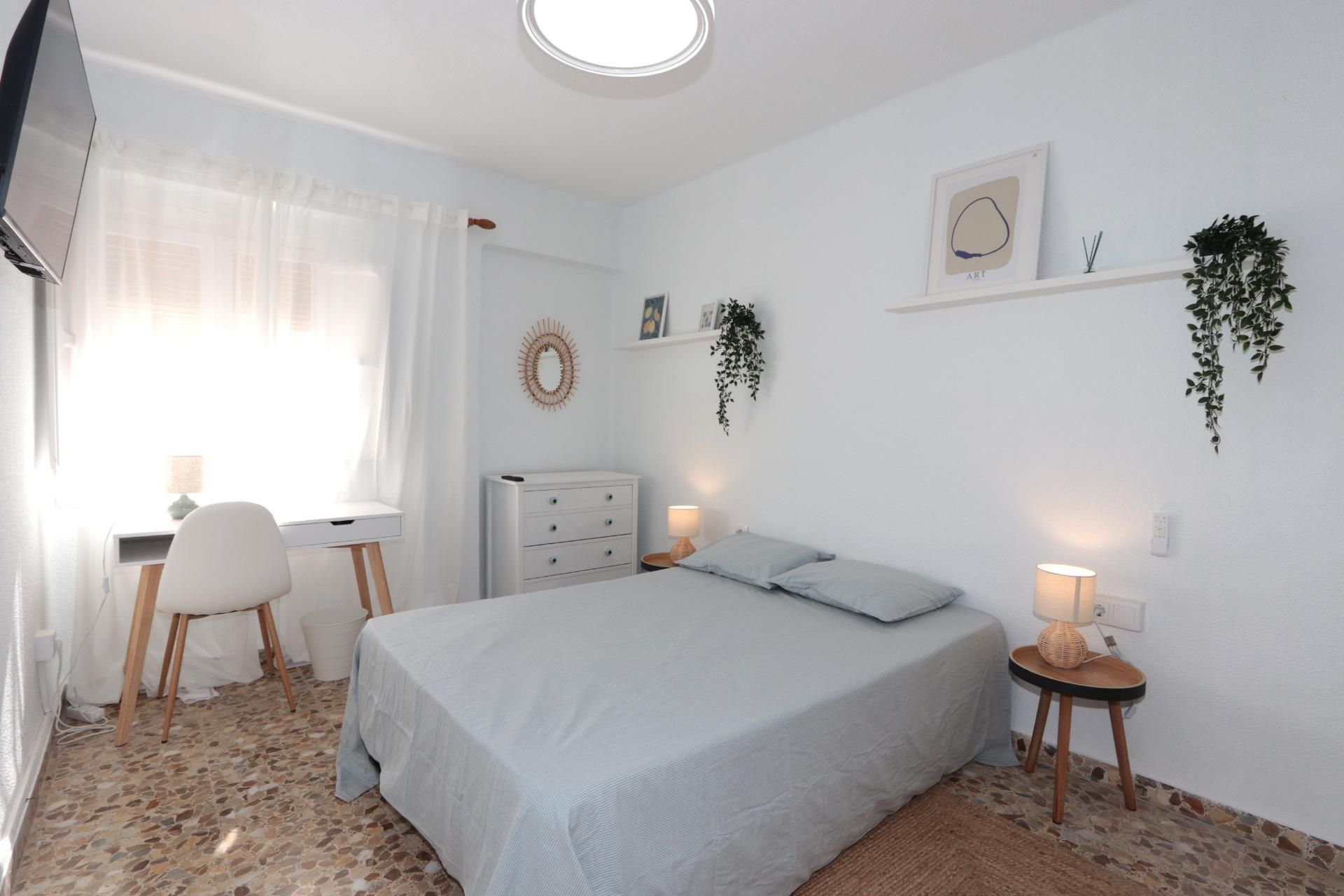 Bedroom of Flat to share in Cartagena  with Terrace
