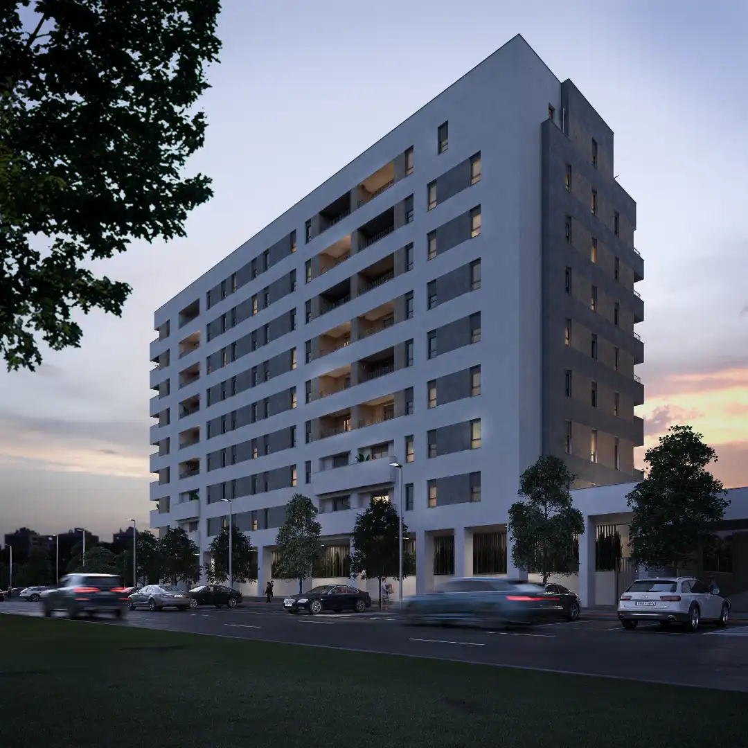 Exterior view of Flat for sale in Dos Hermanas  with Air Conditioner, Heating and Terrace