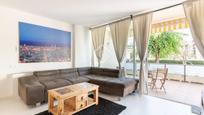 Living room of Attic for sale in Castelldefels  with Air Conditioner, Terrace and Swimming Pool