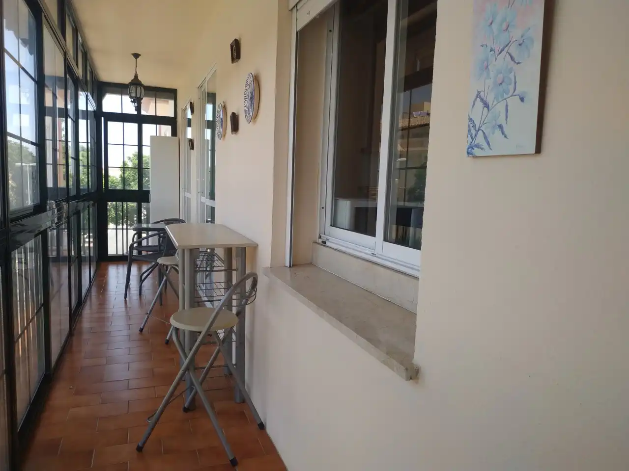 Terraza de Piso de alquiler en Sanlúcar de Barrameda con Aire acondicionado, Calefacción y Terraza