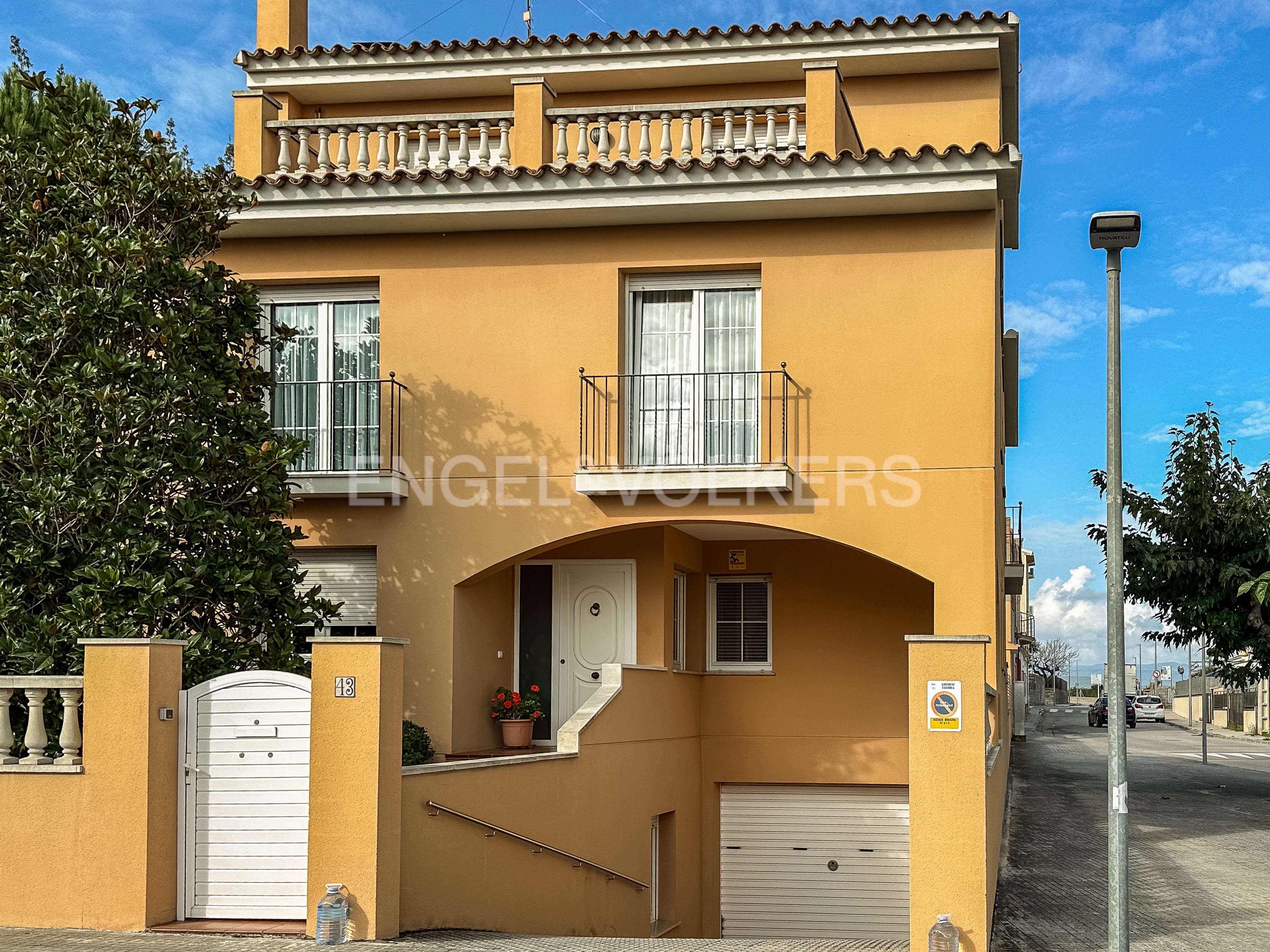 Exterior view of House or chalet for sale in Olèrdola  with Air Conditioner, Heating and Private garden