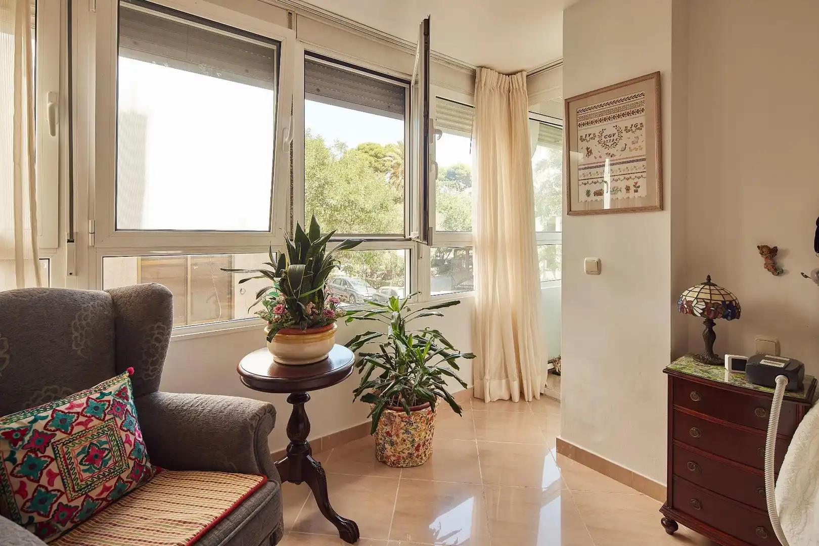 Sala de estar de Piso en venta en Cádiz con Aire acondicionado