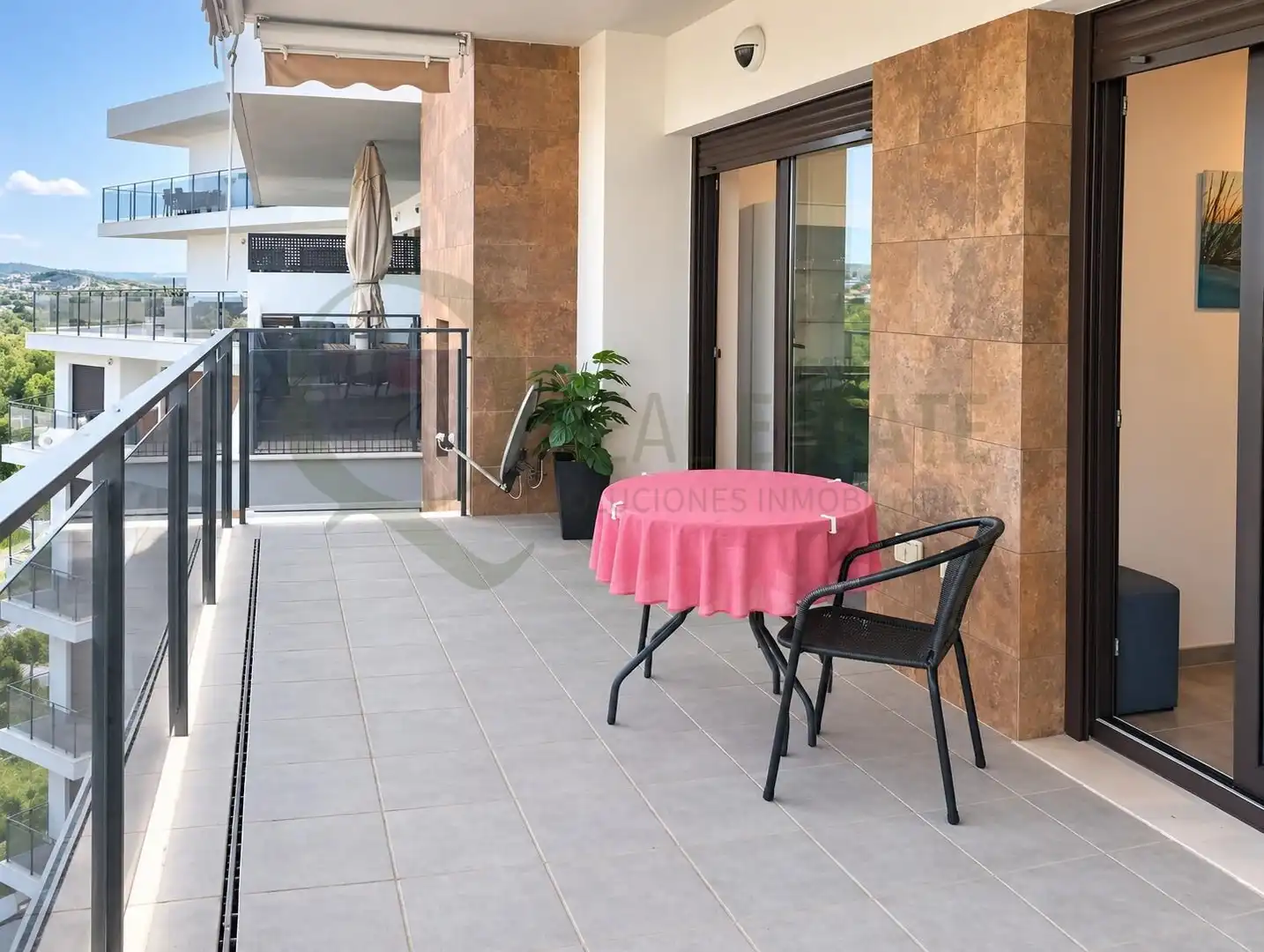 Terrace of Flat for sale in Los Arenales del Sol