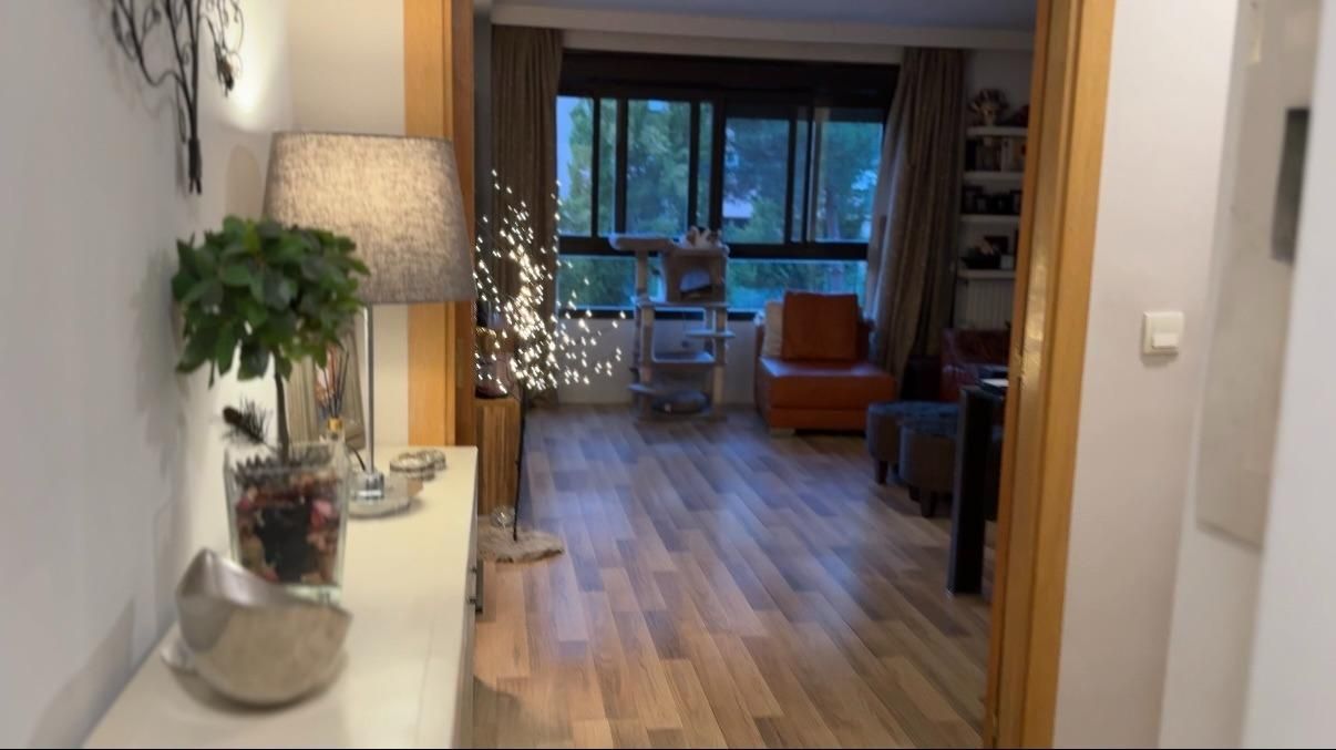 Sala de estar de Piso en venta en  Madrid Capital con Aire acondicionado, Jardín privado y Terraza