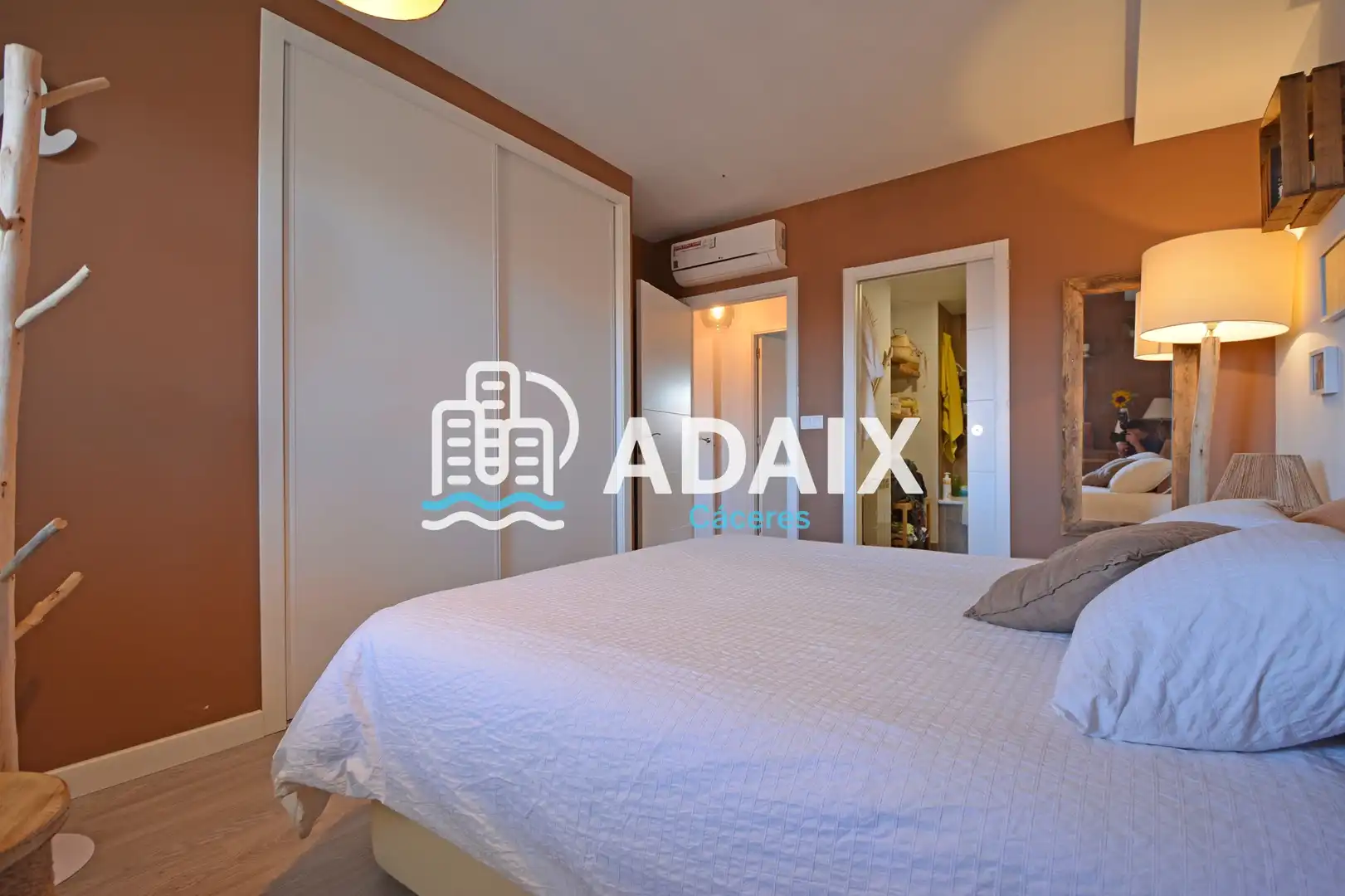 Bedroom of Flat for sale in Cáceres  with Air Conditioner, Heating and Terrace