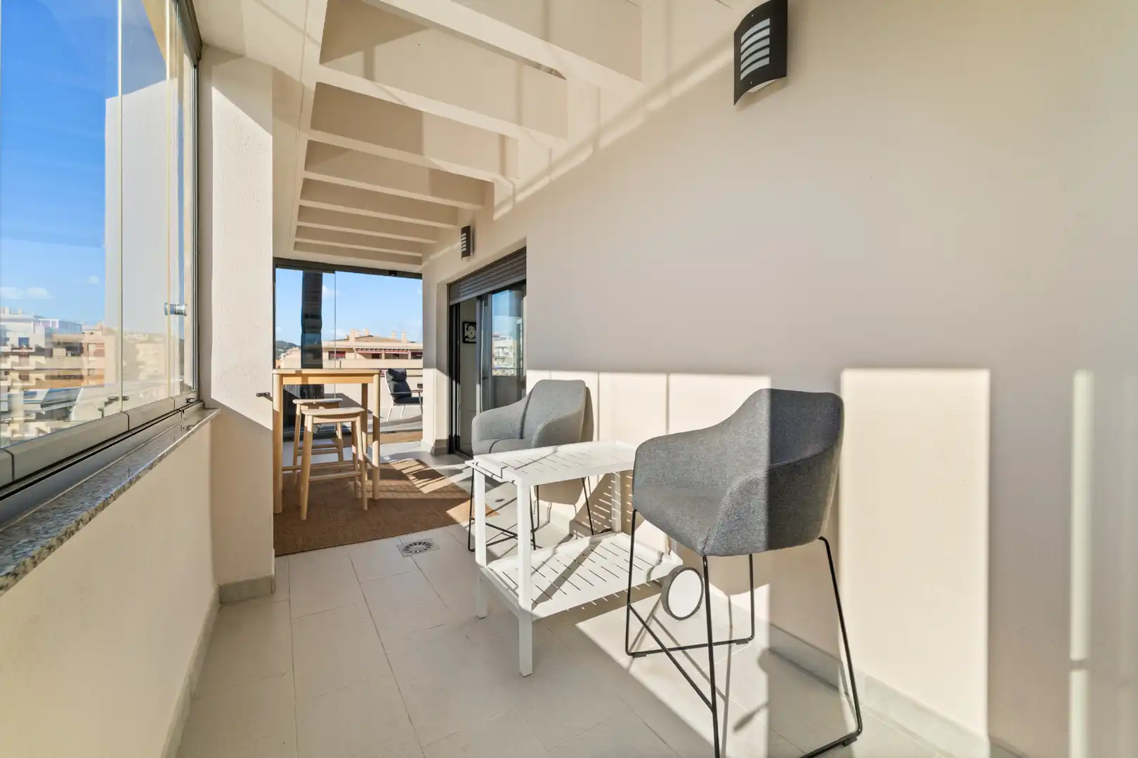 Terrasse von Dachboden zum Verkauf in Vélez-Málaga mit Klimaanlage, Terrasse und Möbliert