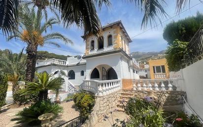 Exterior view of House or chalet for sale in Altea