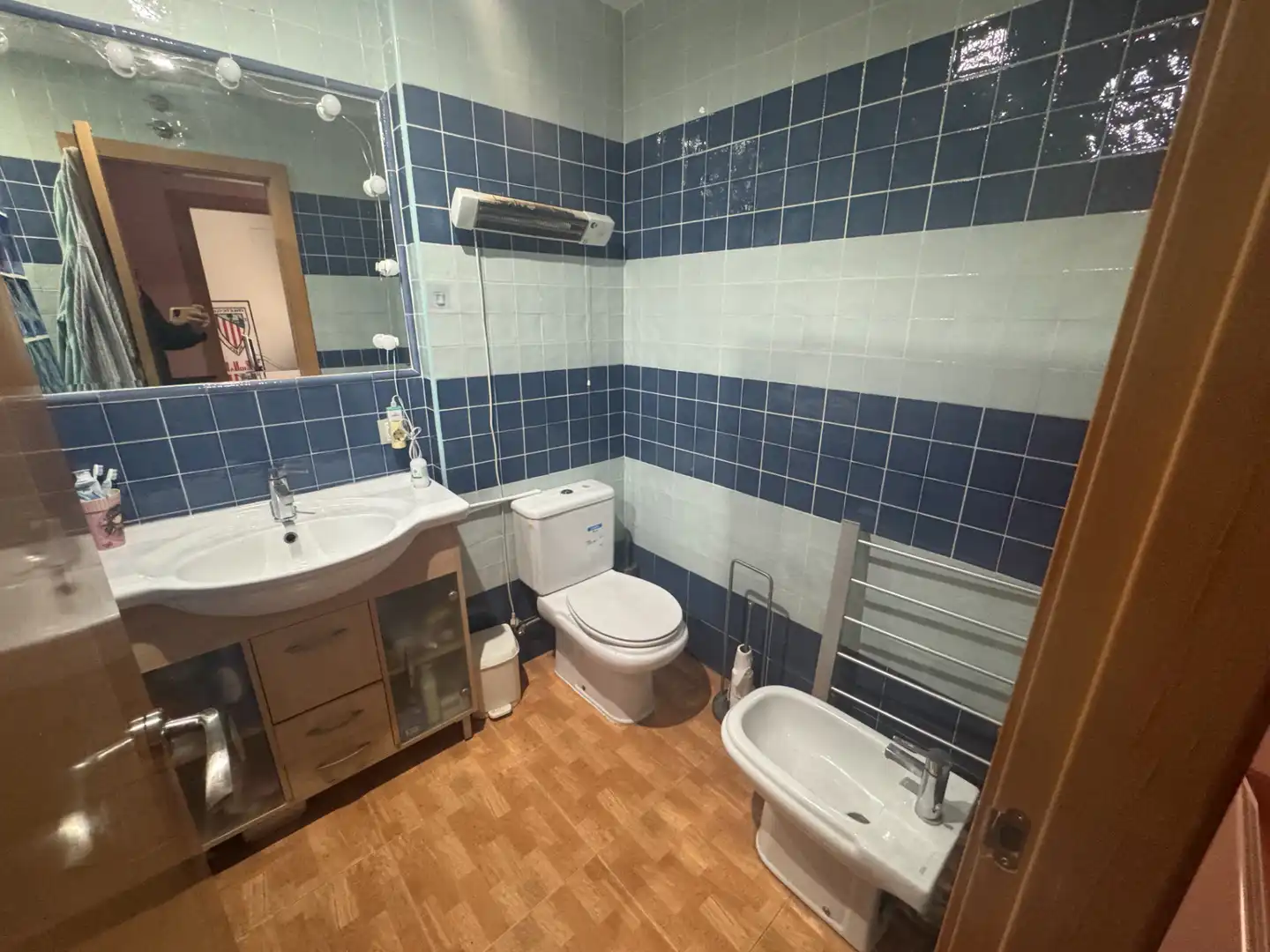 Baño de Casa o chalet en venta en Alcázar de San Juan con Aire acondicionado, Calefacción y Parquet