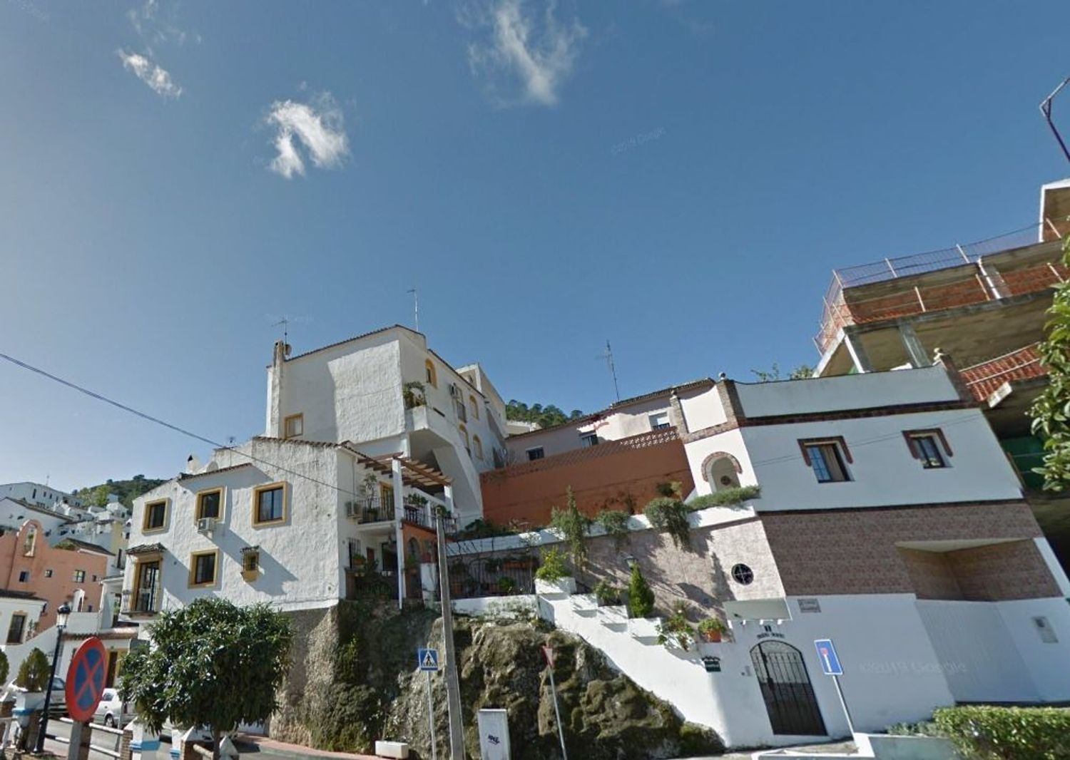 Exterior view of Industrial land for sale in Benahavís