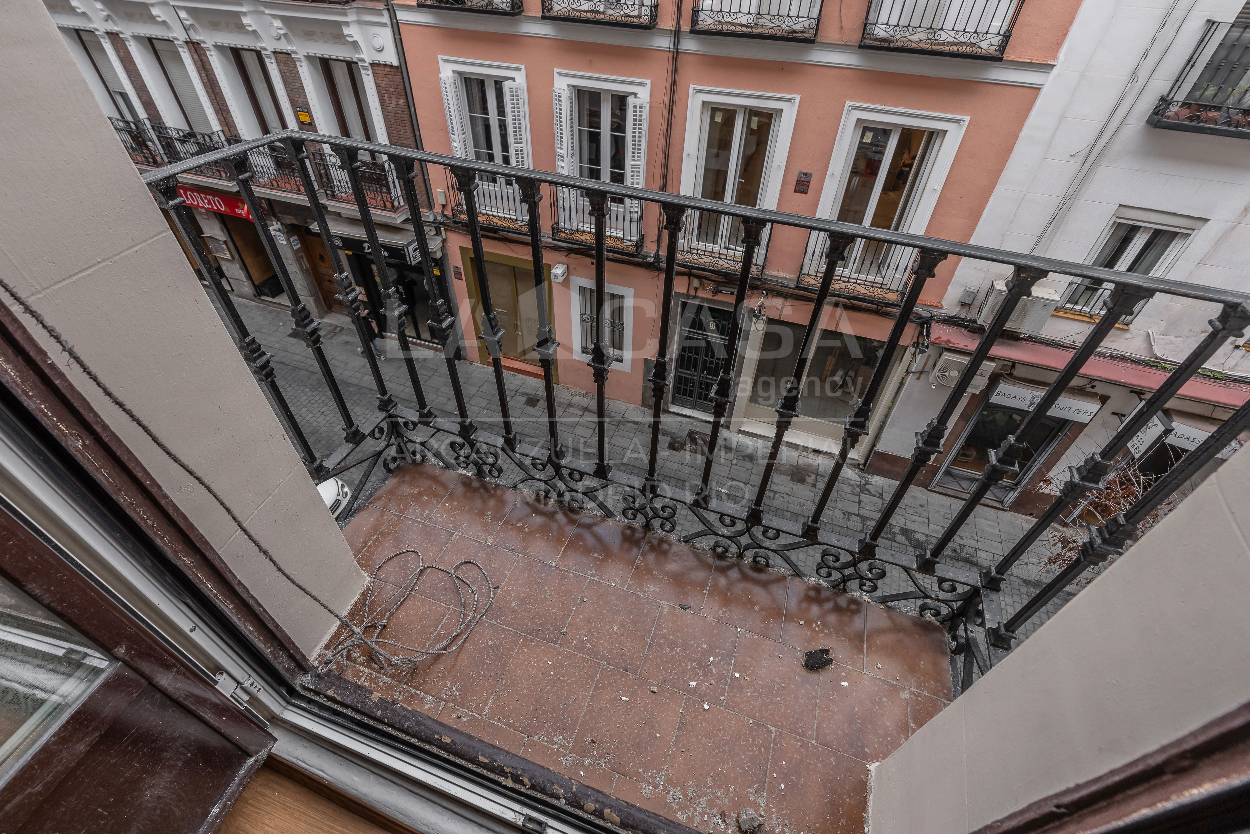 Balcony of Flat for sale in  Madrid Capital  with Air Conditioner, Heating and Balcony
