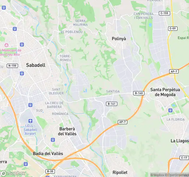 Vista exterior de Pis en venda en Sabadell