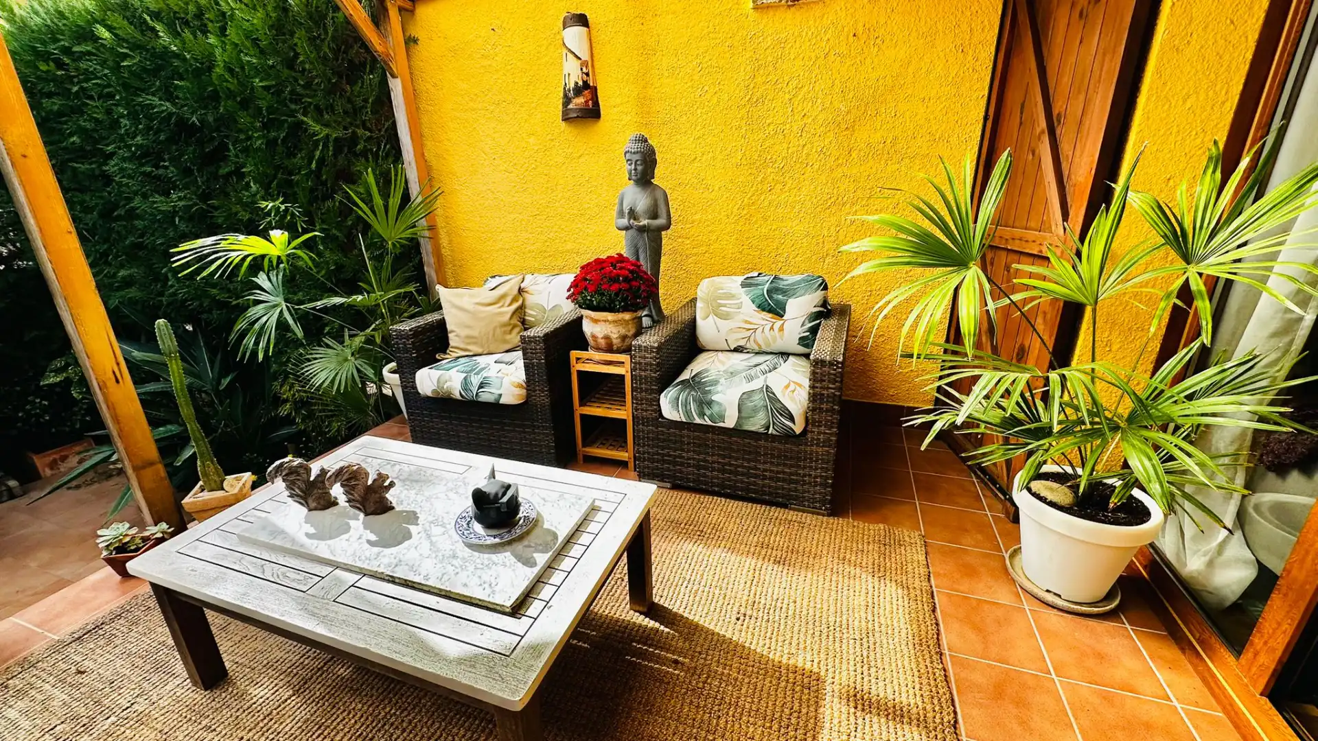 Terraza de Casa adosada en venta en L'Estartit con Aire acondicionado, Calefacción y Jardín privado