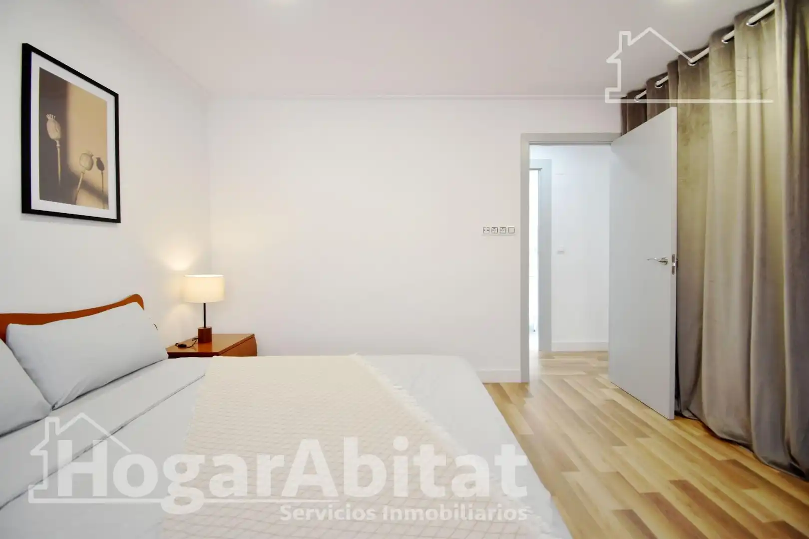 Bedroom of Flat for sale in Cullera  with Air Conditioner, Terrace and Furnished