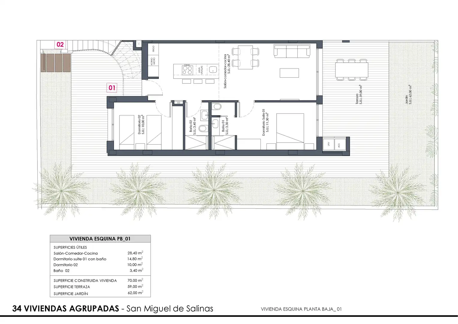 Bungalow avec piscine à vendre à San Miguel de Salinas, imagen 2