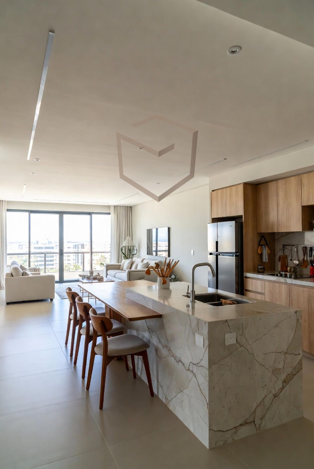 Cocina de Dúplex en venta en  Madrid Capital con Aire acondicionado, Calefacción y Terraza