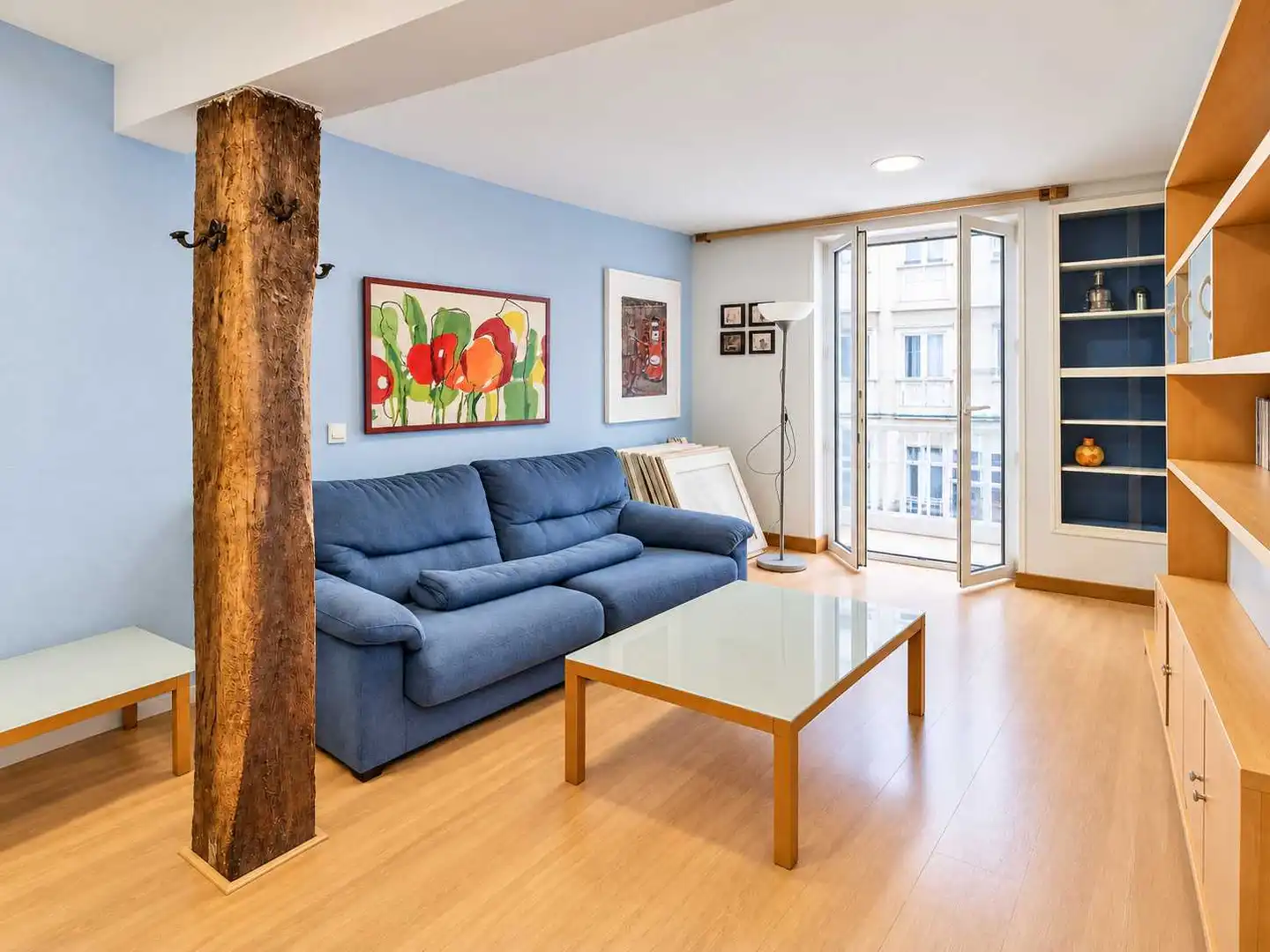 Living room of Flat for rent in Santander  with Heating, Furnished and Oven