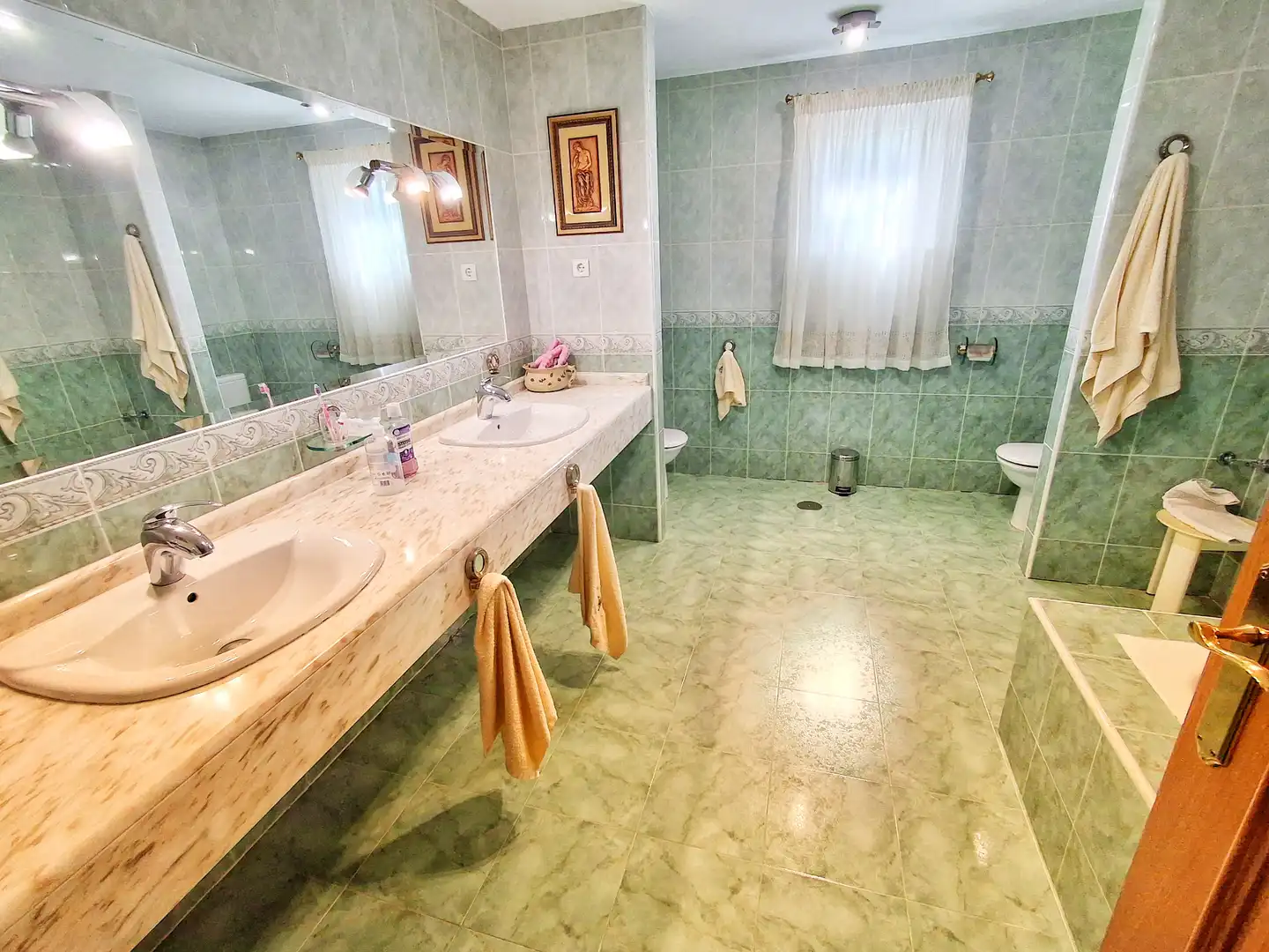 Bathroom of Houses for sale in Vadocondes  with Heating, Private garden and Parquet flooring