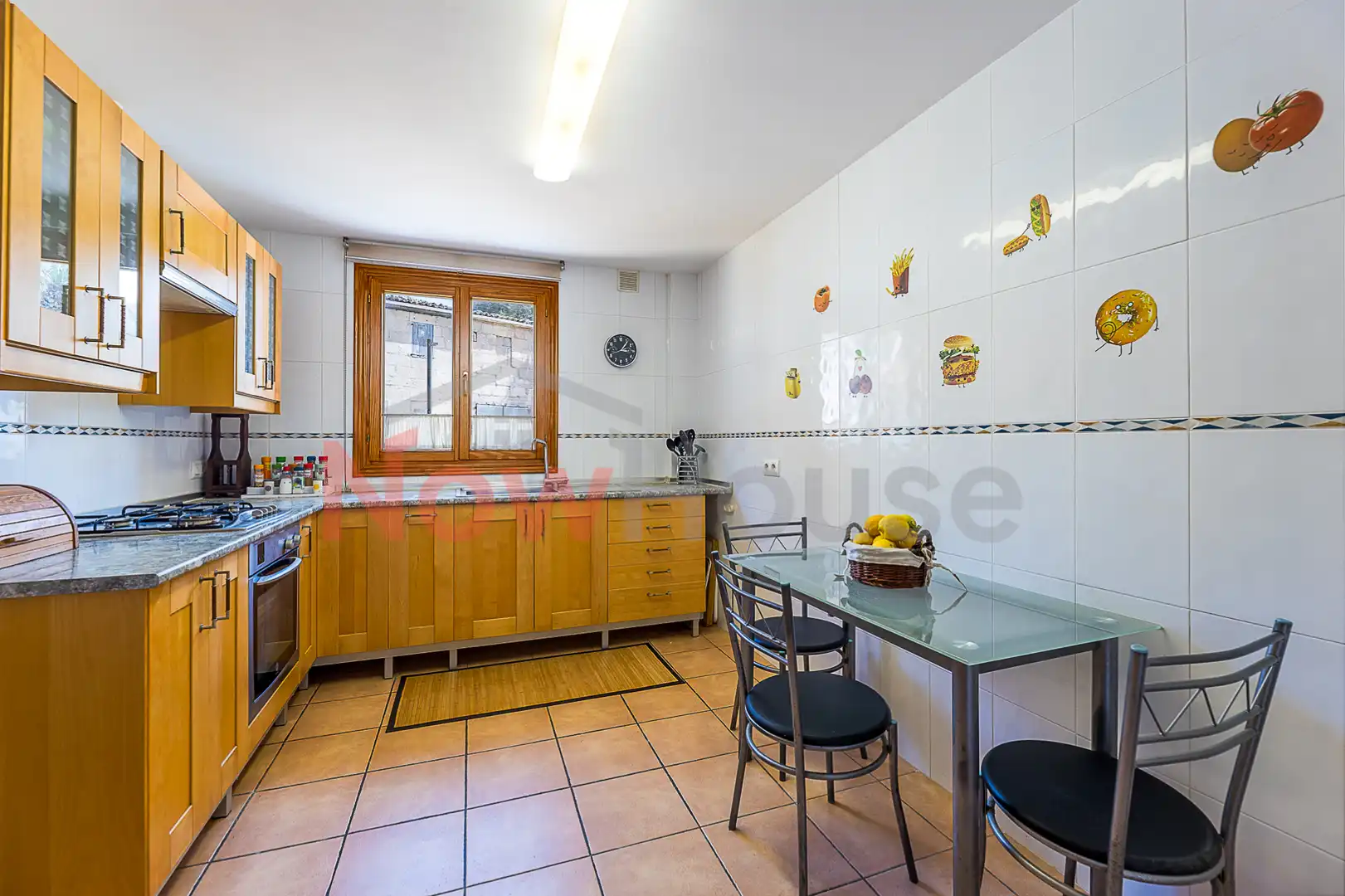 Küche von Erdgeschoss zum Verkauf in Santa Margalida mit Klimaanlage, Heizung und Terrasse