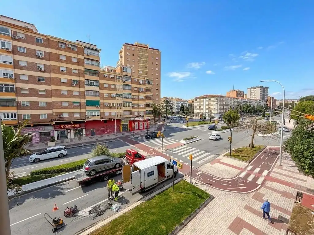 Vista exterior de Piso en venta en Málaga con Aire acondicionado, Calefacción y Balcón