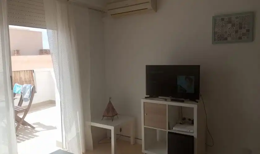 Sala de estar de Ático en venta en Carboneras con Aire acondicionado, Terraza y Amueblado