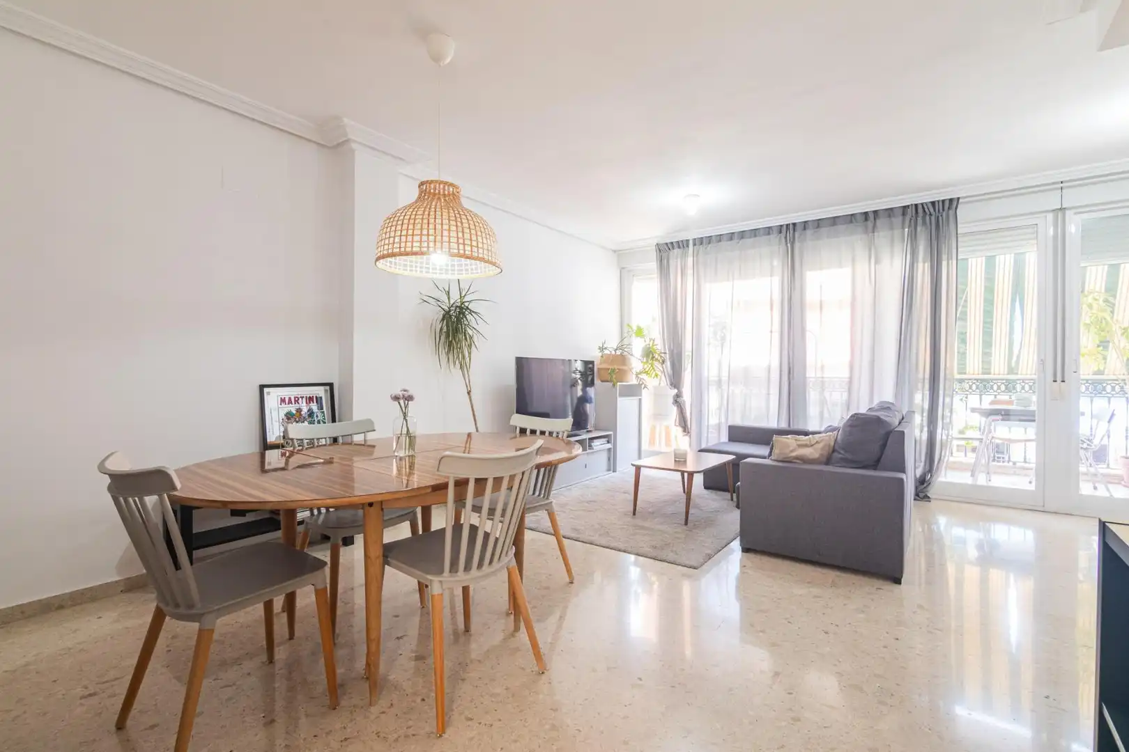 Sala d'estar de Àtic en venda en Alicante / Alacant amb Aire condicionat i Terrassa