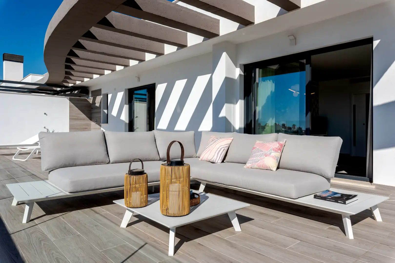 Terrasse von Dachboden zum Verkauf in Torremolinos mit Klimaanlage, Heizung und Terrasse
