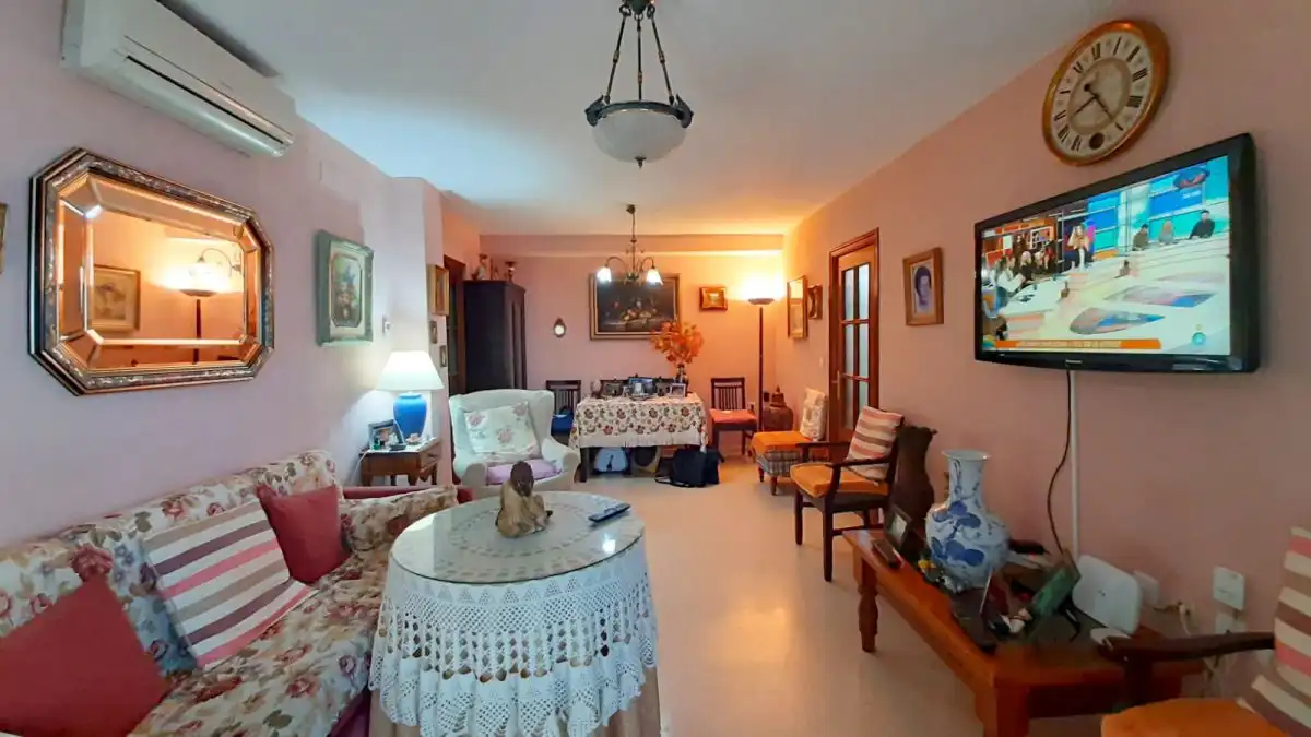 Sala de estar de Piso en venta en Torremolinos con Terraza