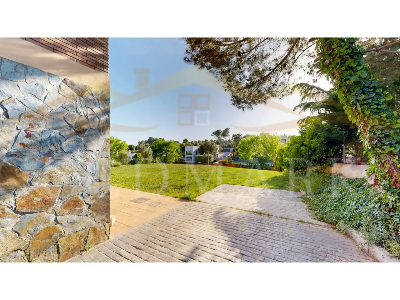 Jardí de Casa o xalet en venda en Sabadell amb Aire condicionat, Jardí privat i Terrassa