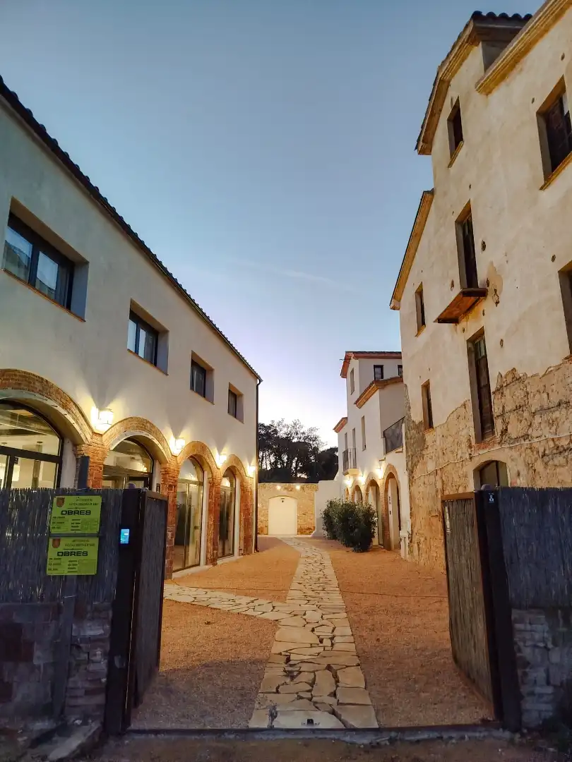 Vista exterior de Finca rústica en venda en Santa Cristina d'Aro amb Aire condicionat, Calefacció i Jardí privat