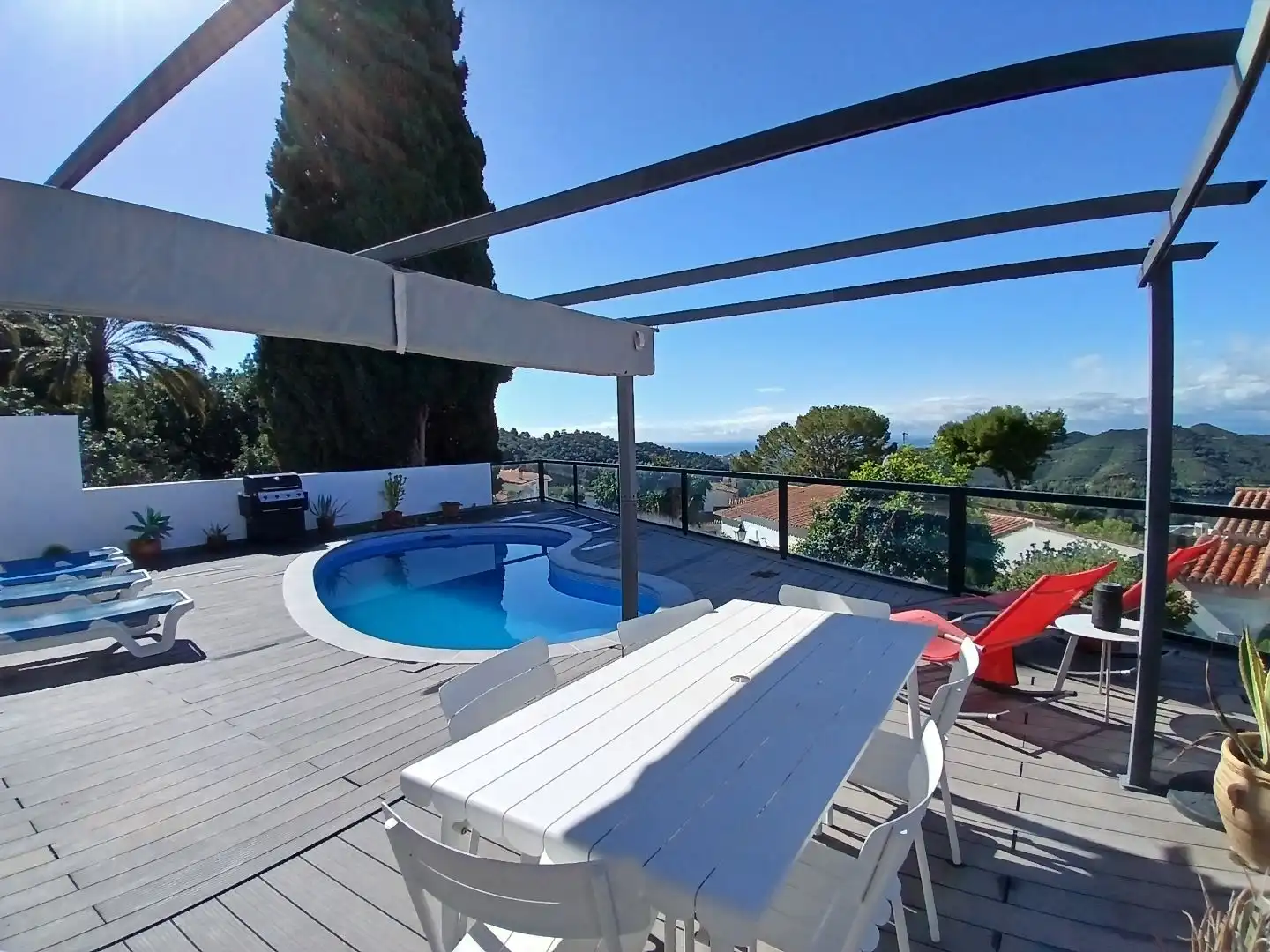 Terrassa de Casa o xalet de lloguer en Istán, Málaga