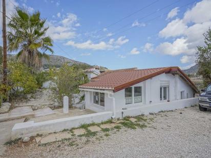 Exterior view of House or chalet for sale in Alcalalí  with Terrace and Storage room