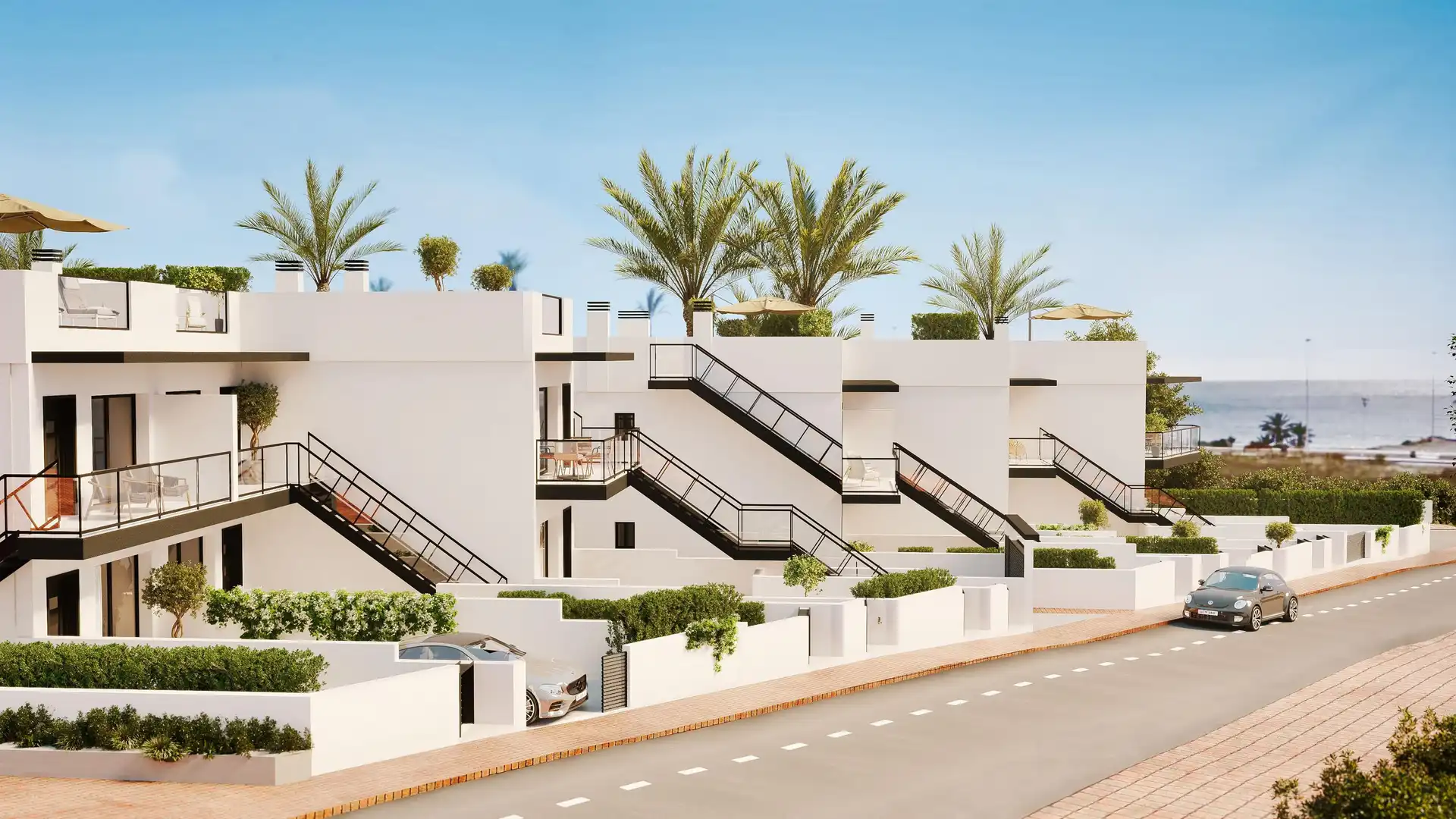 Exterior view of Houses for sale in Mazarrón