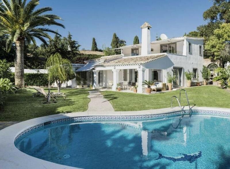 Jardí de Casa o xalet en venda en Benahavís amb Aire condicionat, Calefacció i Jardí privat