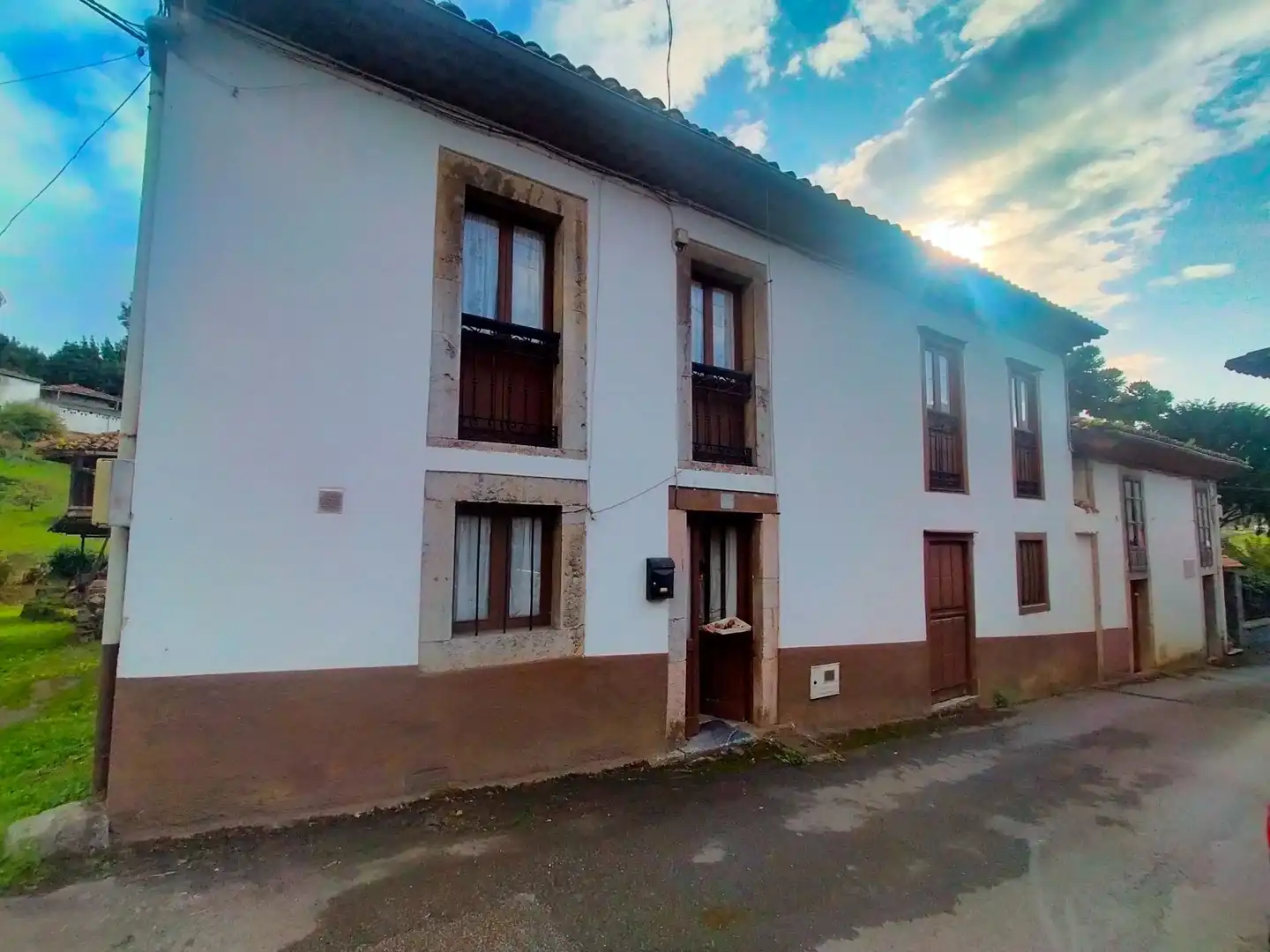 Vista exterior de Finca rústica en venta en Pravia con Calefacción, Jardín privado y Trastero
