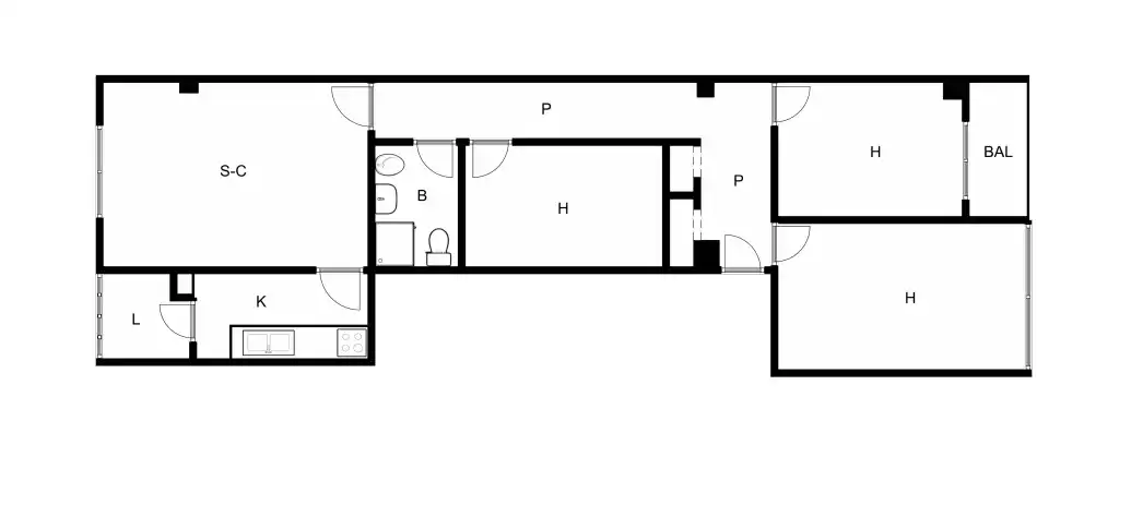Piso en venta en  Palma de Mallorca