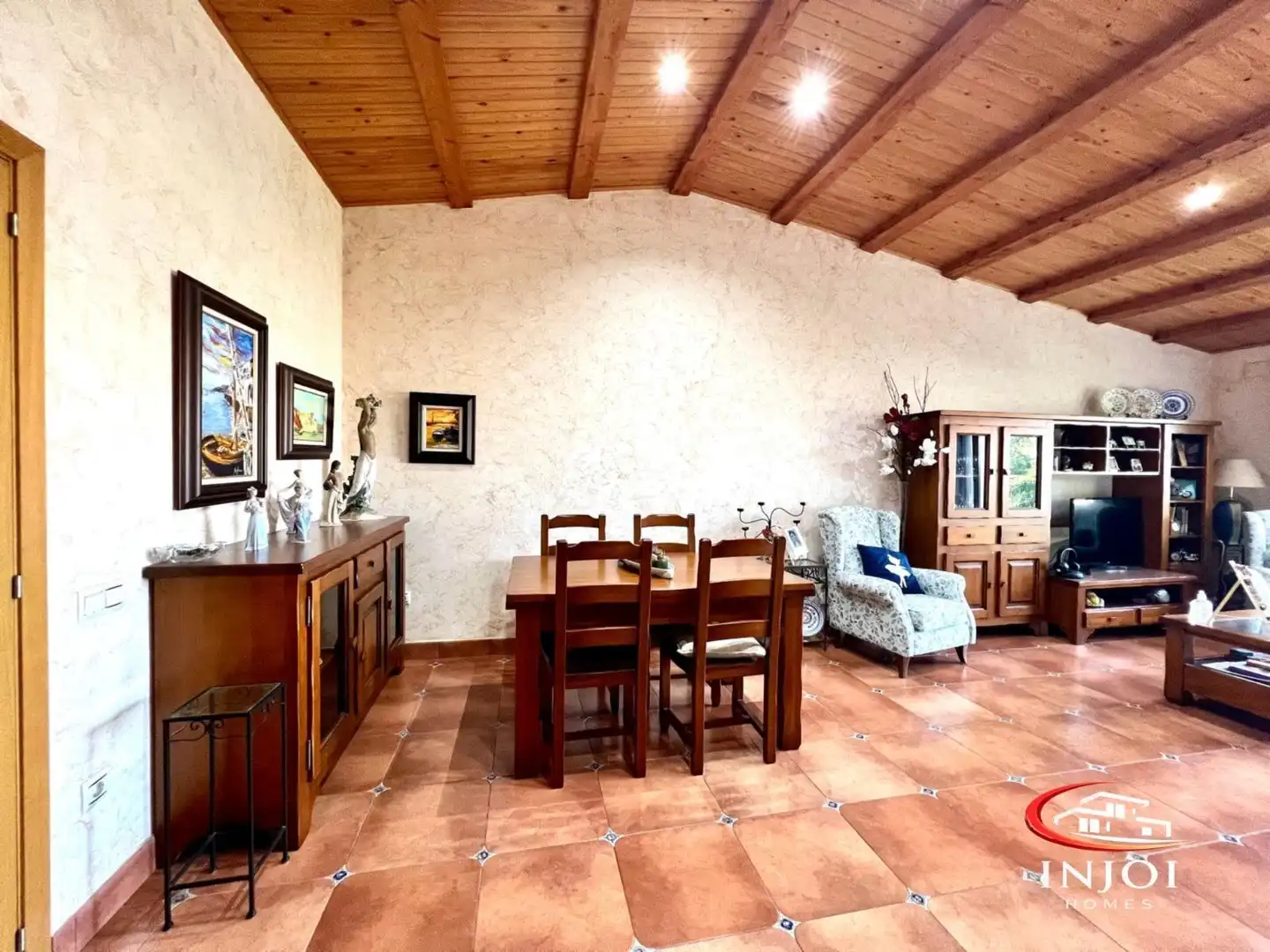 Dining room of Houses for sale in Deltebre  with Air Conditioner, Heating and Private garden
