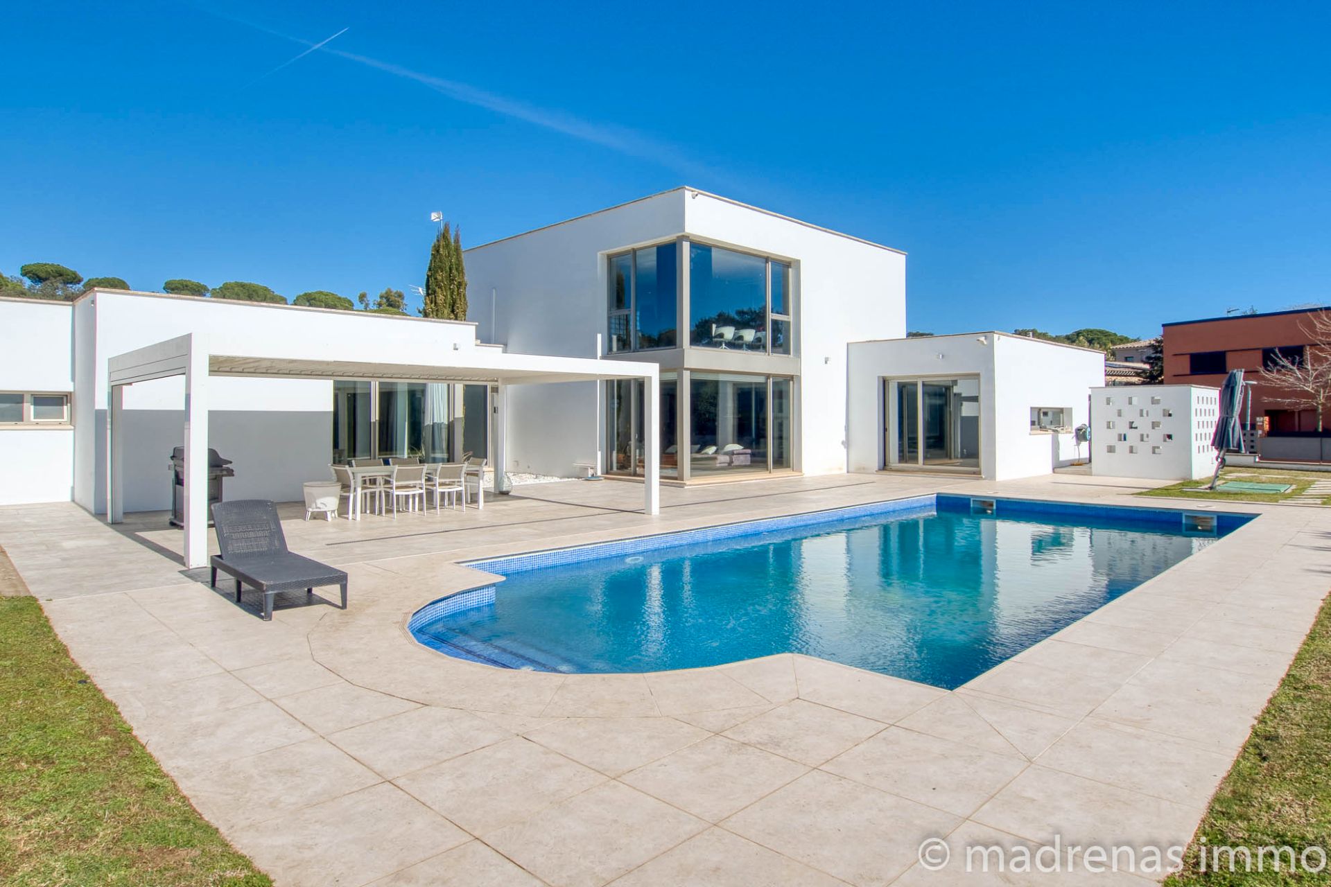 Exterior view of House or chalet for sale in Calonge i Sant Antoni  with Air Conditioner, Heating and Private garden