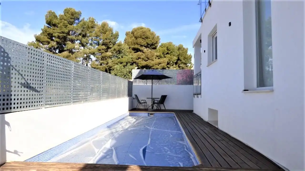 Piscina de Casa o chalet en venta en La Nucia con Aire acondicionado, Terraza y Piscina